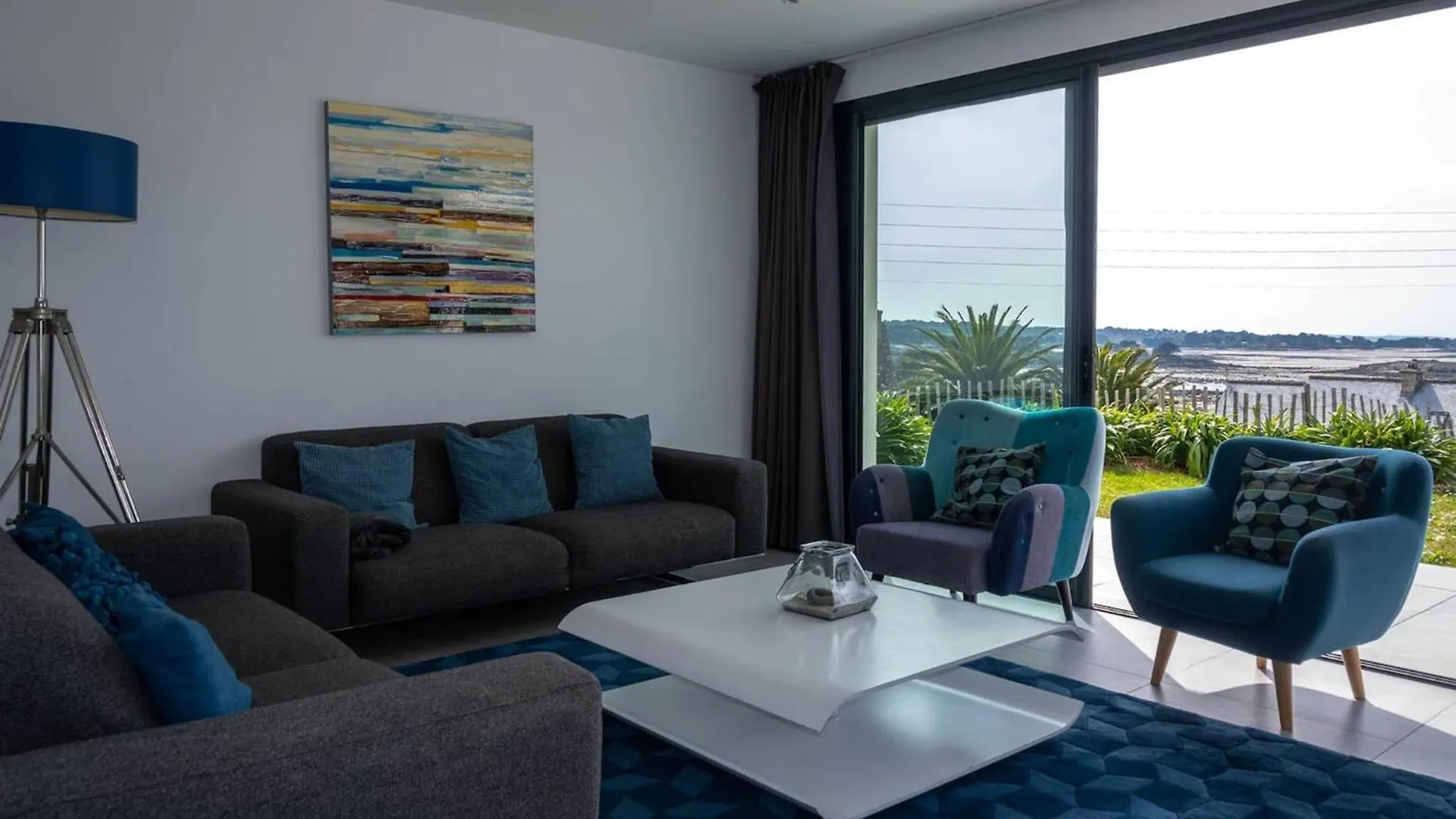 Agapanthes, Facing The Sea, Indoor Pool Βίλα Pleumeur-Bodou